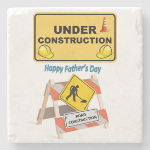 Vatertag Marmorstein Untersetzer