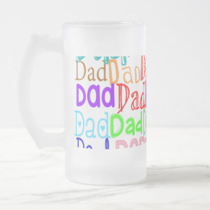 Vatertag Mattglas Bierglas
