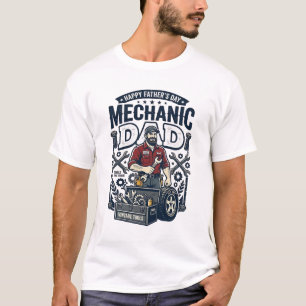 Vatertag Mechaniker Vater Shirt Lustig Arbeitender
