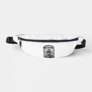 Vatertag Mechaniker Vater Shirt Lustig Arbeitender Bauchtasche