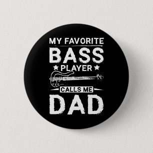 Vatertag Mein Lieblings-B-Spieler ruft mich Vater Button