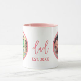 Vatertag | Modernes Trendy Vater Foto Tasse