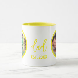 Vatertag | Modernes Trendy Vater Foto Tasse