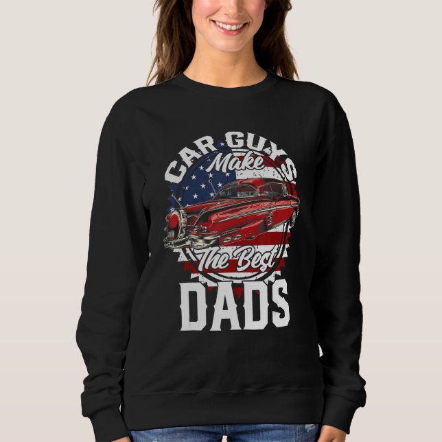 Vatertag Old School Lowrider Sweatshirt (Vorderseite)