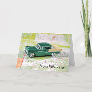 Vatertag Oldtimer Karte
