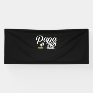 Vatertag Papa Loading 2021 Erster Vater Banner