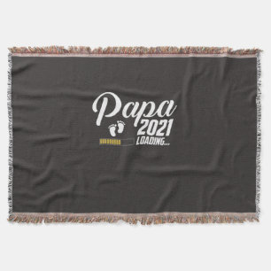 Vatertag   Papa Loading 2021 Erster Vater Decke