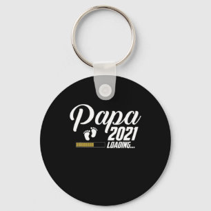 Vatertag Papa Loading 2021 Erster Vater Schlüsselanhänger