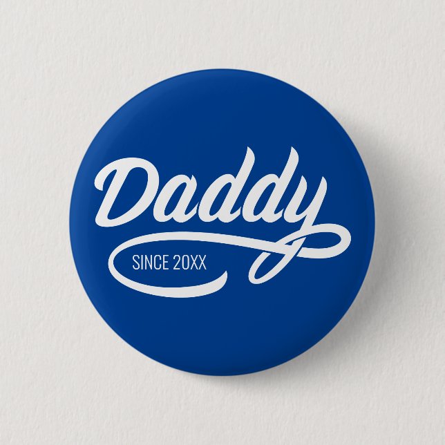 Vatertag - Papa Seit... Button (Vorderseite)