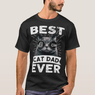 Vatertag  Papa Vati Bester Katzenpapa Aller Katzen T-Shirt
