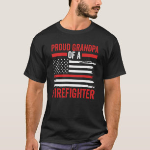 Vatertag Patriotischer Papa Proud Großvater einer T-Shirt