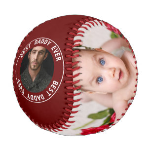 Vatertag Personalisiert eines von einem Foto Baseball