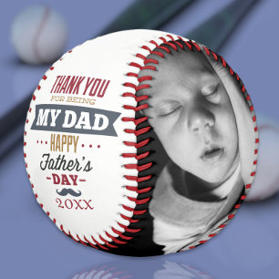 Vatertag Personalisiert einzigartig Baseball