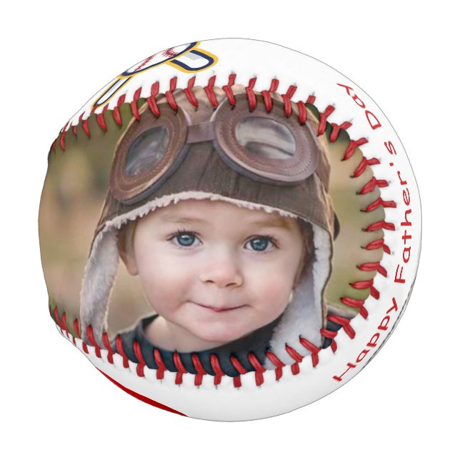 Vatertag, Personalisierter Baseball (Vorne Rechts)