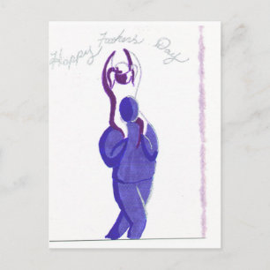 Vatertag Postkarte