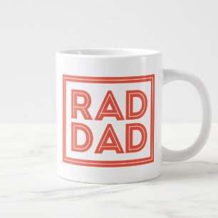 Vatertag - Rad Dad Jumbo-Tasse
