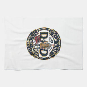 Vatertag Reparatur Papa T-Shirt Frag Deinen Papa E Geschirrtuch