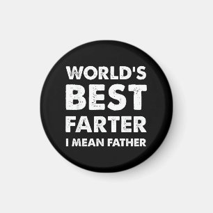Vatertag Retro Papa Weltbester Furzer Ich meine Magnet