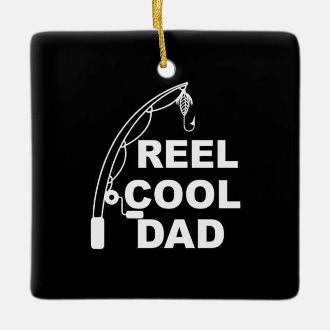 Vatertag Rollen Cooler Vater Keramikornament (Vorderseite)