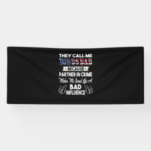 Vatertag Sie nennen mich Bonus Vater Banner