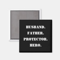 Vatertag Stencil Ehemann Vater Protector Helden