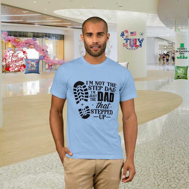 Vatertag "Step Vater" T-Shirt (Von Creator hochgeladen)