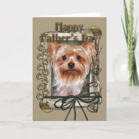 Vatertag - Stone Paws - Yorkshire Terrier