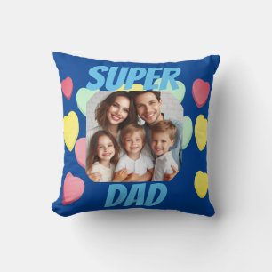 Vatertag Super Dad Spanische Nachricht Kissen