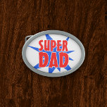 Vatertag Super Vater Gürtelschnalle<br><div class="desc">Zeigen Sie Vater,  dass er heute Vatertag Nr. 1 ist mit diesem stylischen Super Vater Gürtelschnalle. Für mehr Super Vater Vatertag Geschenke besuchen Sie die Erholung dieses Stores.</div>