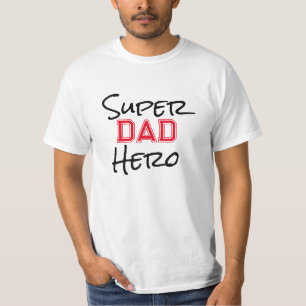 Vatertag Superhero Super-dad T-Shirt