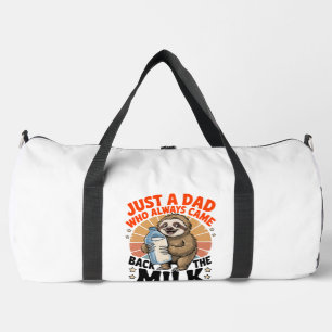 Vatertag T-Shirt mit Faultier Duffle Bag