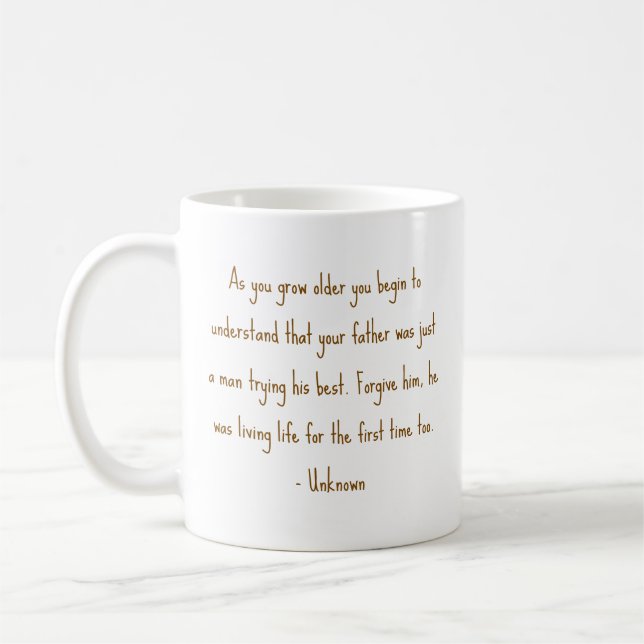 Vatertag-Tasse Kaffeetasse (Links)