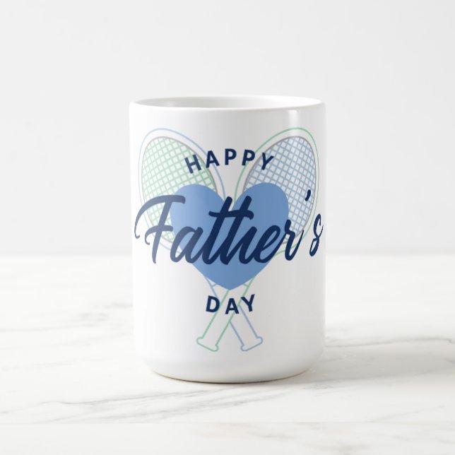 Vatertag-Tennis-Tasse Kaffee Kaffeetasse (Mittel)