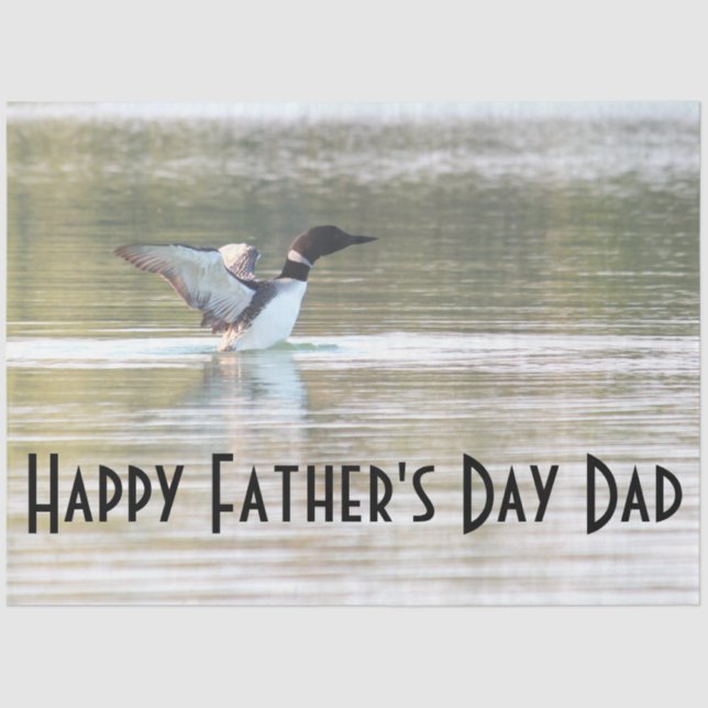 Vatertag - Tissue Paper Seidenpapier (Vorderseite)