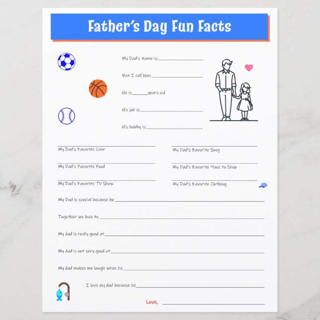 Vatertag Tochter Interview Print (Vorderseite)