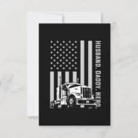 Vatertag | Trucker Vater Amerikanische Flagge
