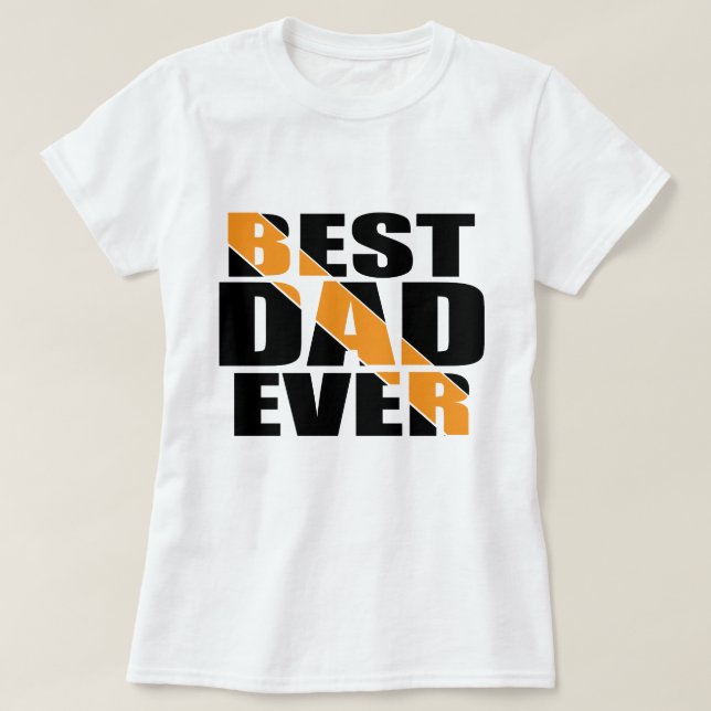 Vatertag Typografie T - Shirt Design (Design vorne)