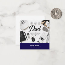 Vatertag, um Papa in Grün mit Liebe zu golfen  Not