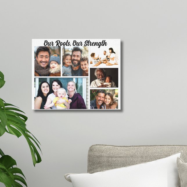 Vatertag - Unsere Wurzeln, unsere Stärke Leinwanddruck (Von Creator hochgeladen)
