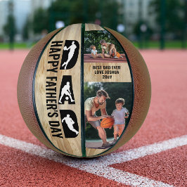 Vatertag Vater 2 Foto Bester Vater je Basketball