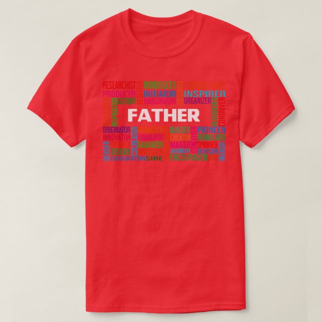 Vatertag Vater Daddy Vater Geburtstag T-Shirt (Design vorne)