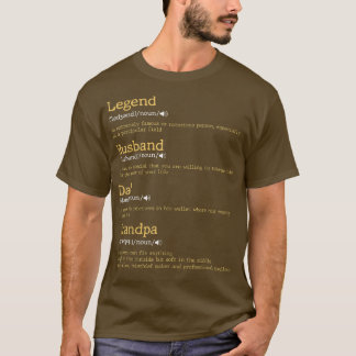 Vatertag - Vater Definition - Legend Husband Vater T-Shirt