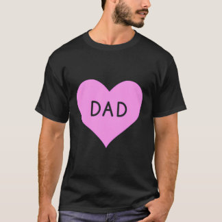 Vatertag Vater Familie Vatertag Geschenk Tochter T-Shirt