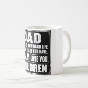 Vatertag Vater Geschenke von Tochter Son Tasse Ges