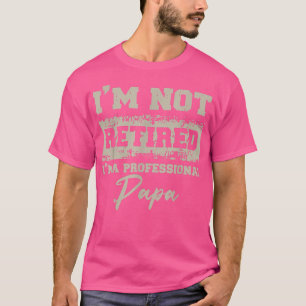 Vatertag Vater ich bin nicht wieder ein Berufliche T-Shirt