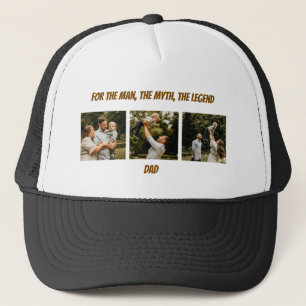 Vatertag-Vater-Legende-Sport-Baseballmütze Truckerkappe