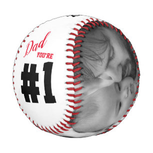 Vatertag Vater Sie sind Nummer 1 benutzerdefiniert Baseball