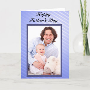 Vatertag Vater und Baby Karte