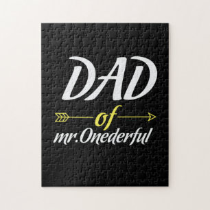 Vatertag Vater von Mr. Onederful Puzzle