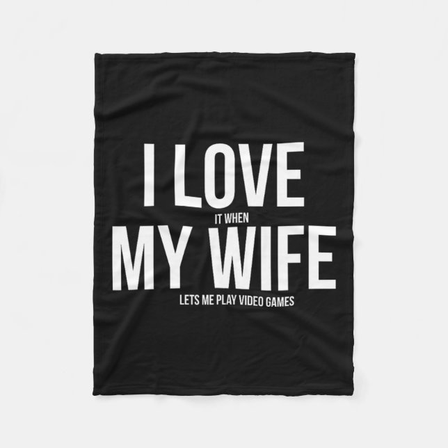 Vatertag Videospiel-Vater Fleecedecke (Vorderseite)